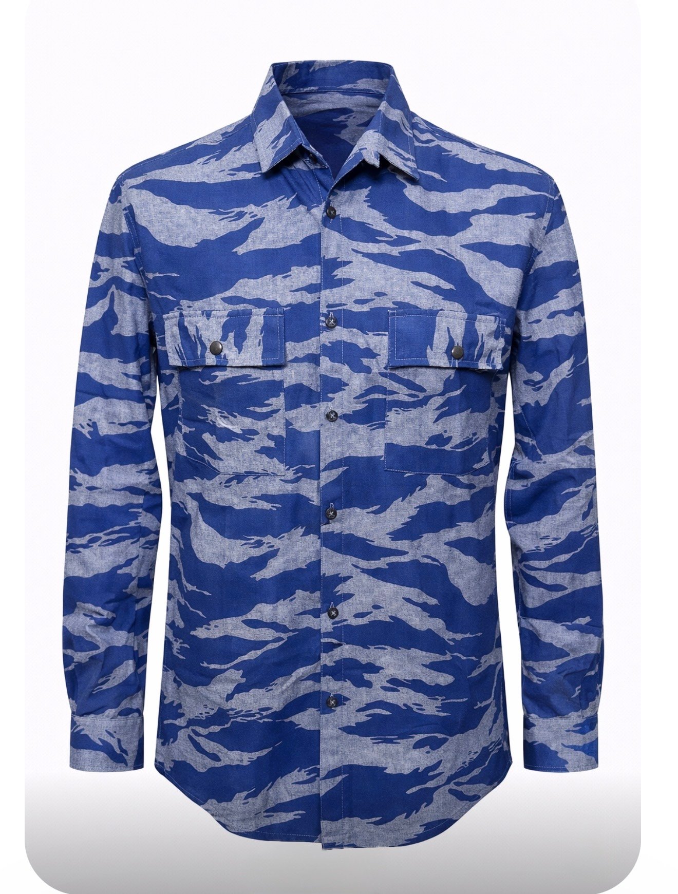 Camo Blue Shirt